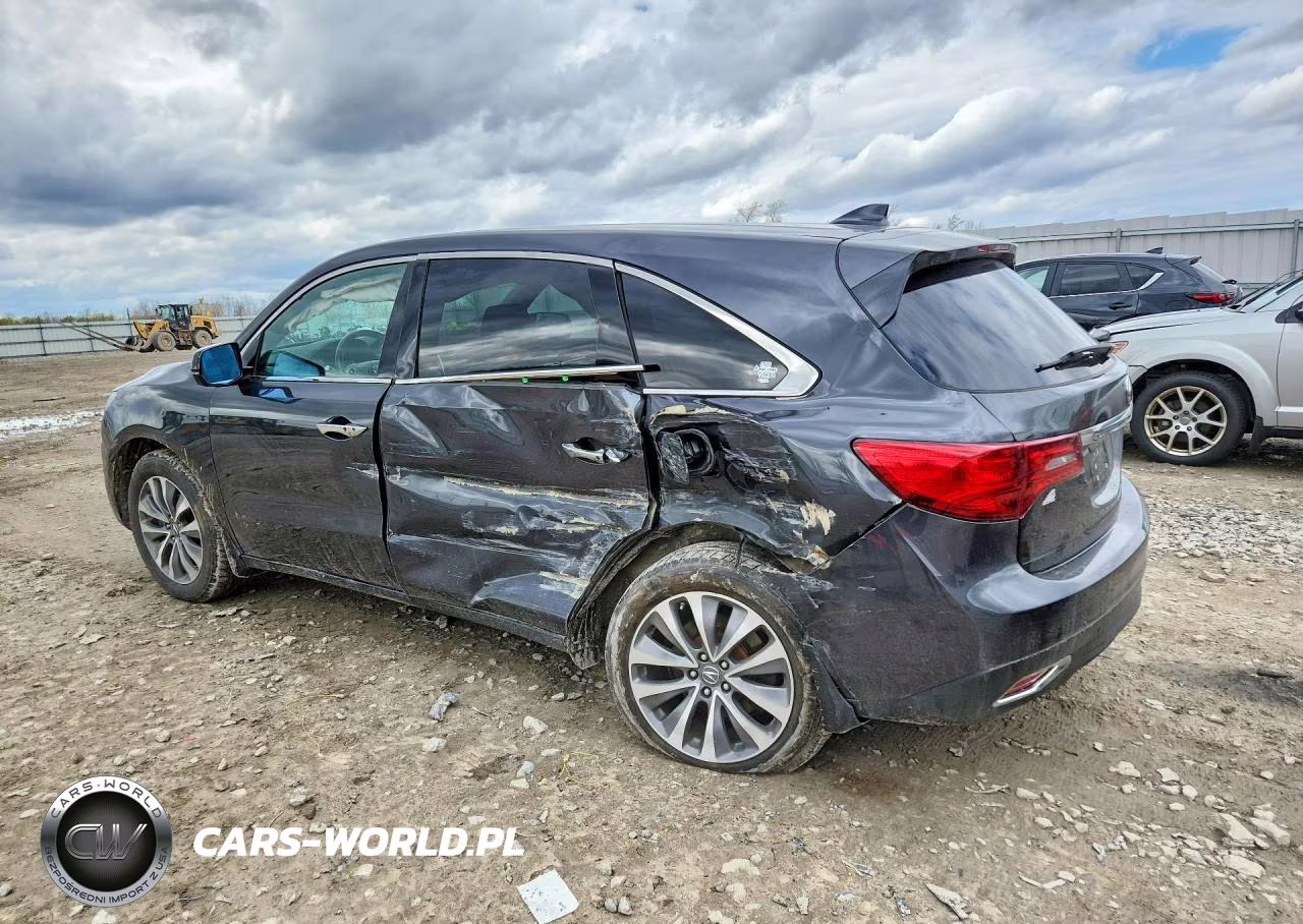 2015 Acura Mdx Technology VIN:5FRYD4H48FB027820 - 2