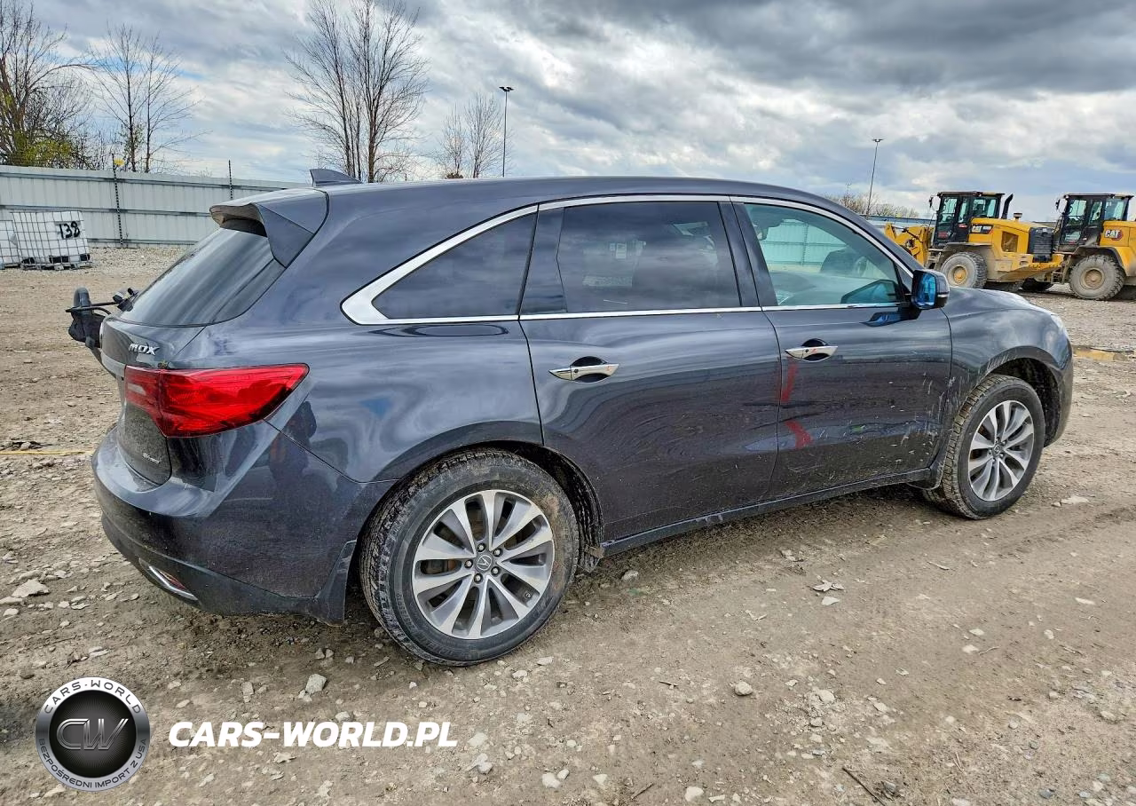 2015 Acura Mdx Technology VIN:5FRYD4H48FB027820 - 3