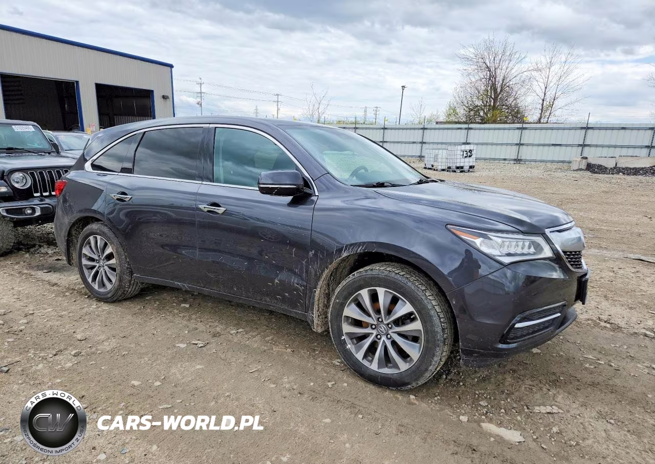 2015 Acura Mdx Technology VIN:5FRYD4H48FB027820 - 4