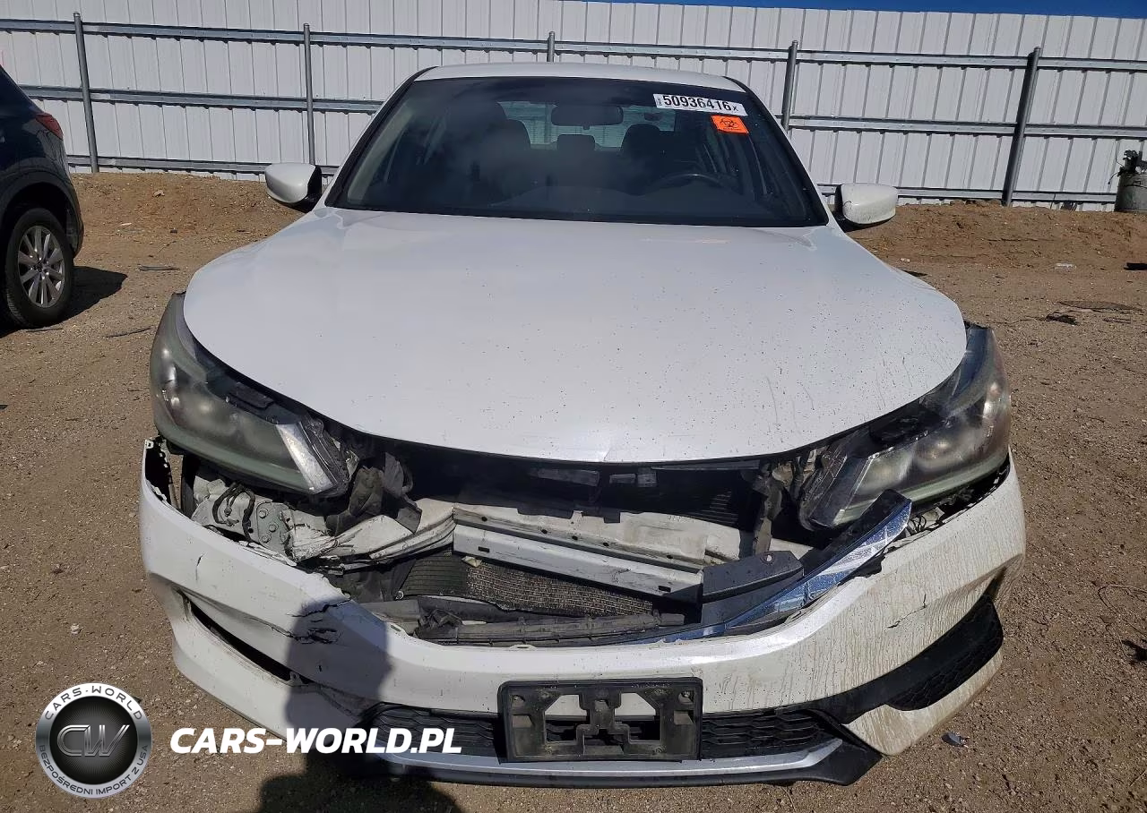 2016 Honda Accord Lx VIN:1HGCR2F30GA185186 - 5
