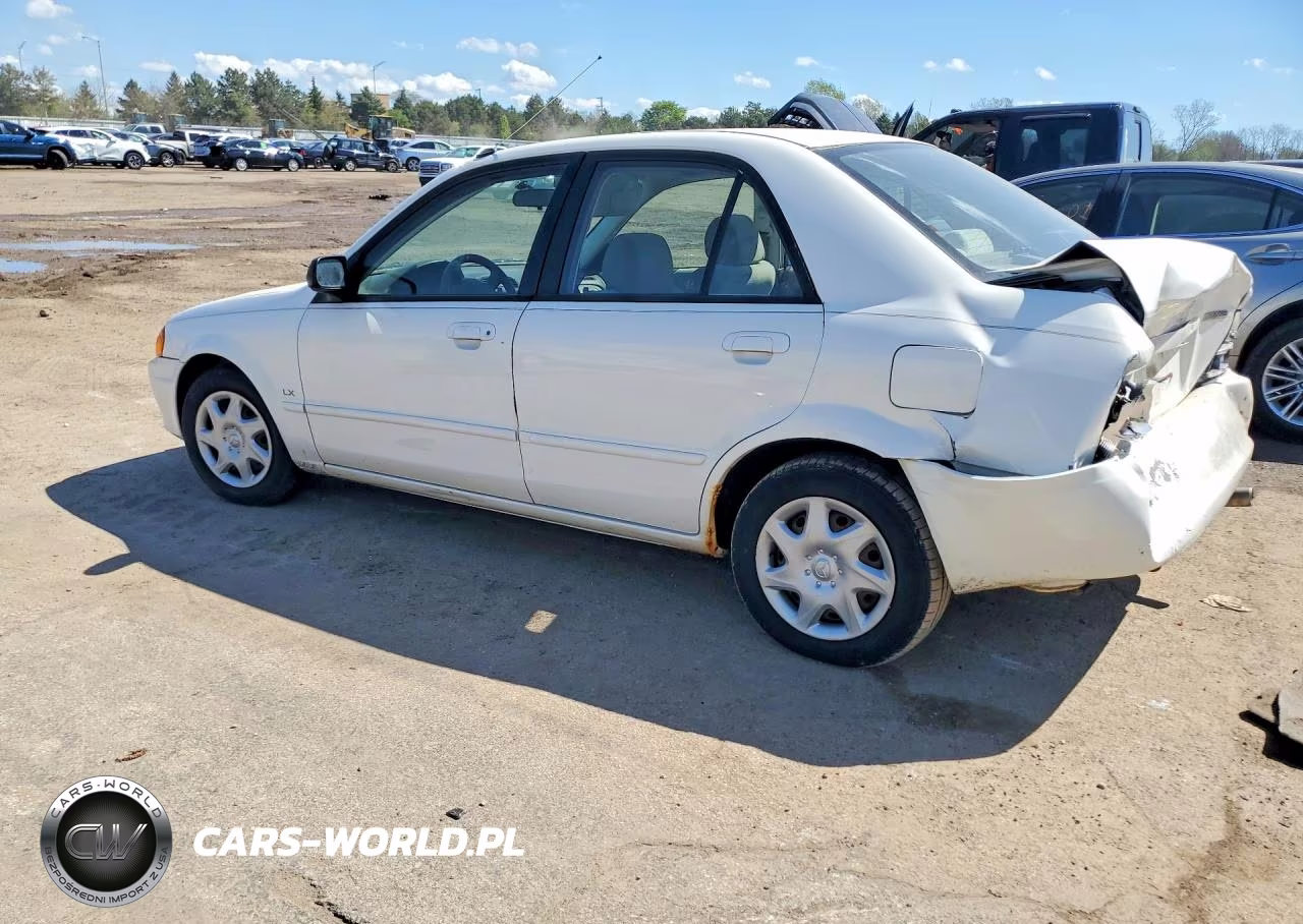 2000 Mazda Protege Dx VIN:JM1BJ2227Y0278146 - 2