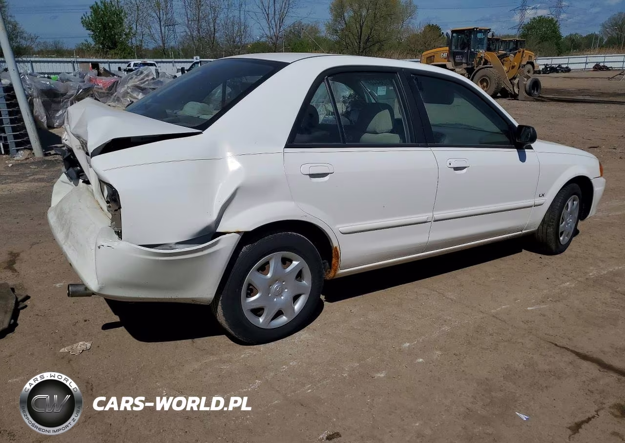 2000 Mazda Protege Dx VIN:JM1BJ2227Y0278146 - 3