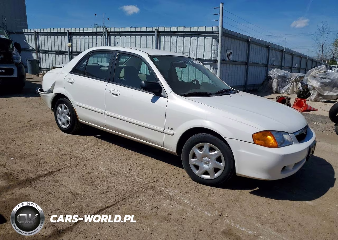 2000 Mazda Protege Dx VIN:JM1BJ2227Y0278146 - 4