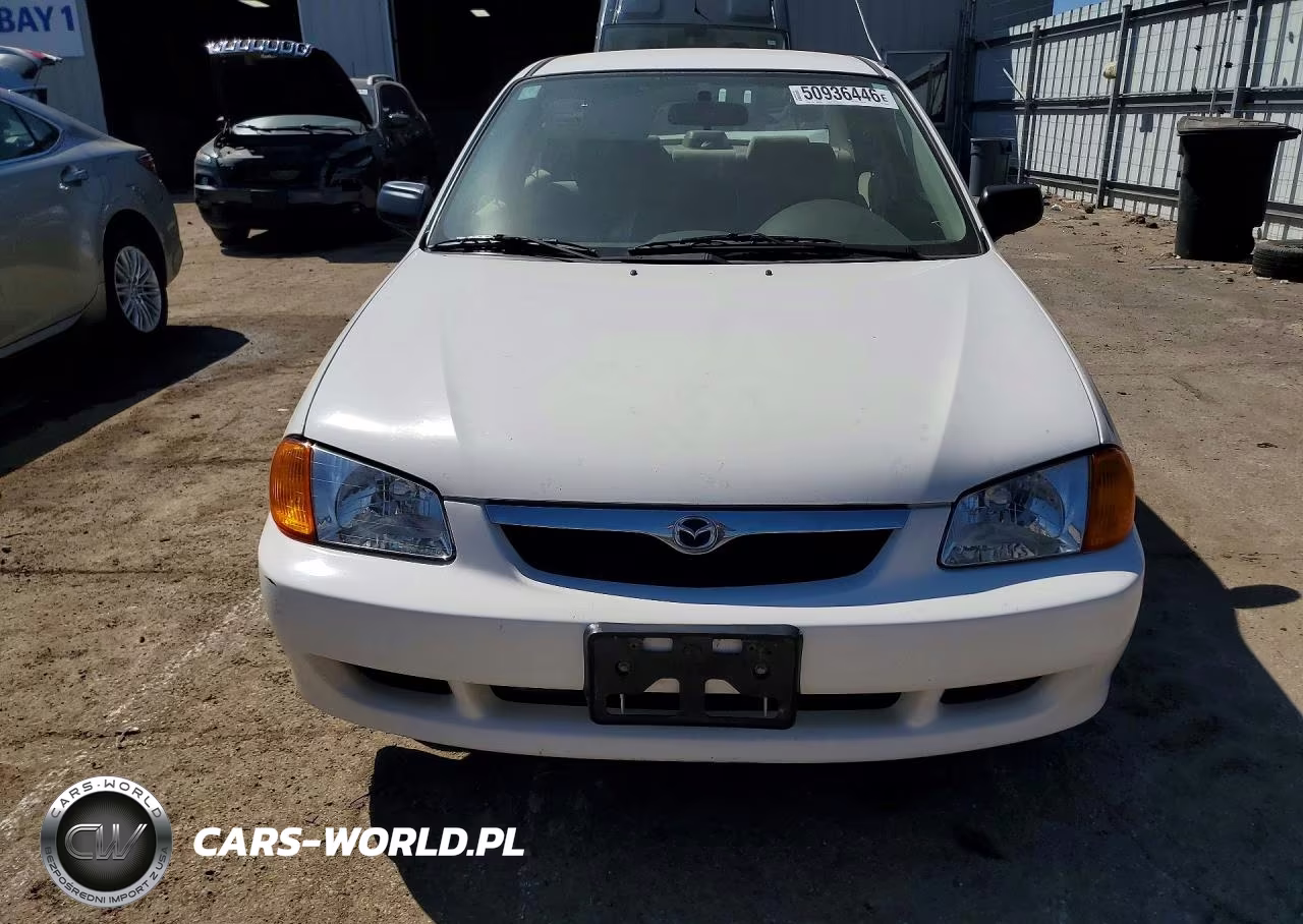 2000 Mazda Protege Dx VIN:JM1BJ2227Y0278146 - 5