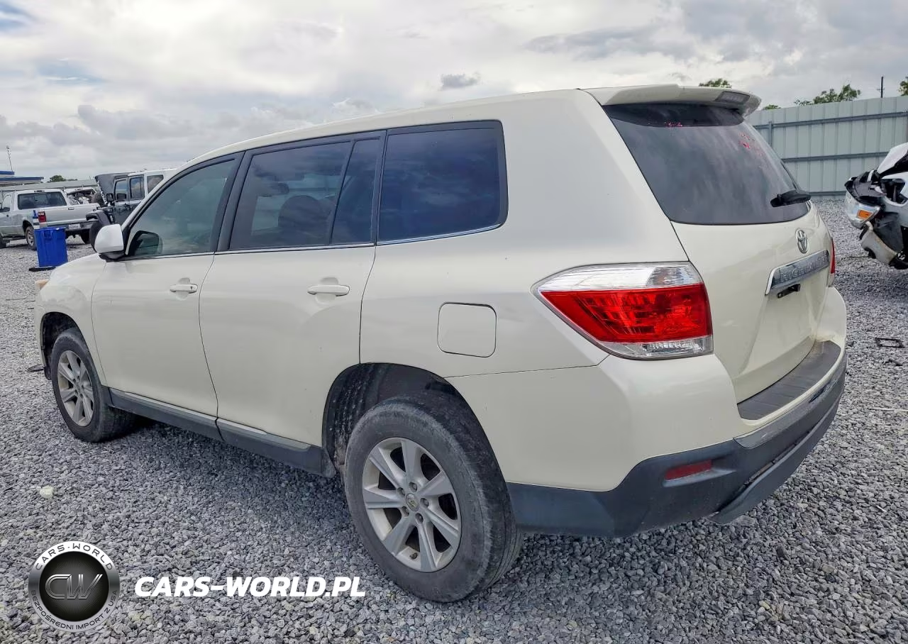 2013 Toyota Highlander Base VIN:5TDZA3EHXDS037211 - 2