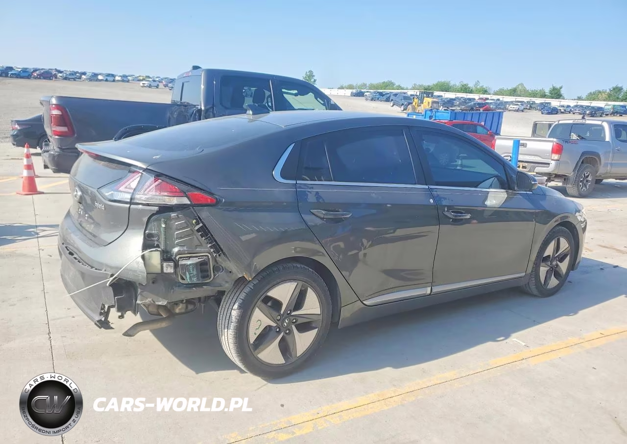 2021 Hyundai Ioniq Hybrid Sel VIN:KMHC85LCXMU248338 - 3