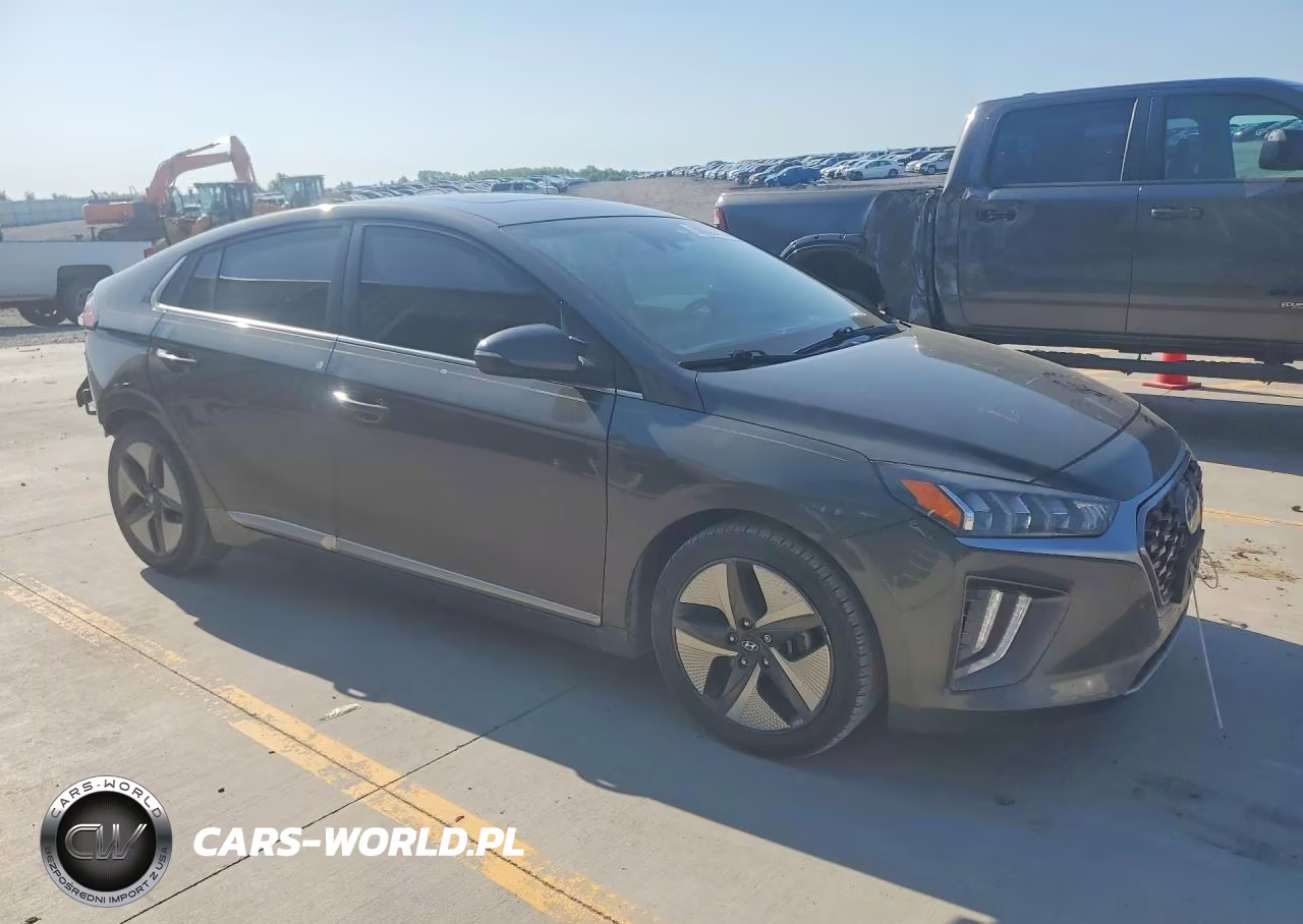 2021 Hyundai Ioniq Hybrid Sel VIN:KMHC85LCXMU248338 - 4