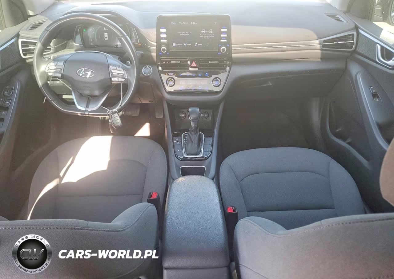 2021 Hyundai Ioniq Hybrid Sel VIN:KMHC85LCXMU248338 - 8