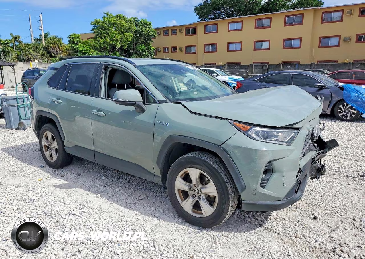 2020 Toyota Rav4 Hybrid Xle VIN:JTMRWRFV1LD056085 - 4