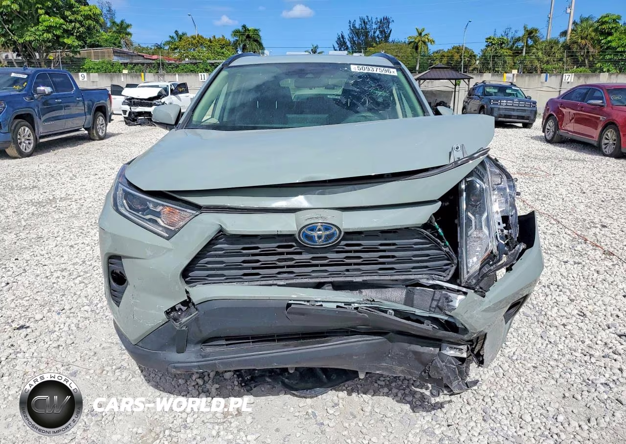 2020 Toyota Rav4 Hybrid Xle VIN:JTMRWRFV1LD056085 - 5