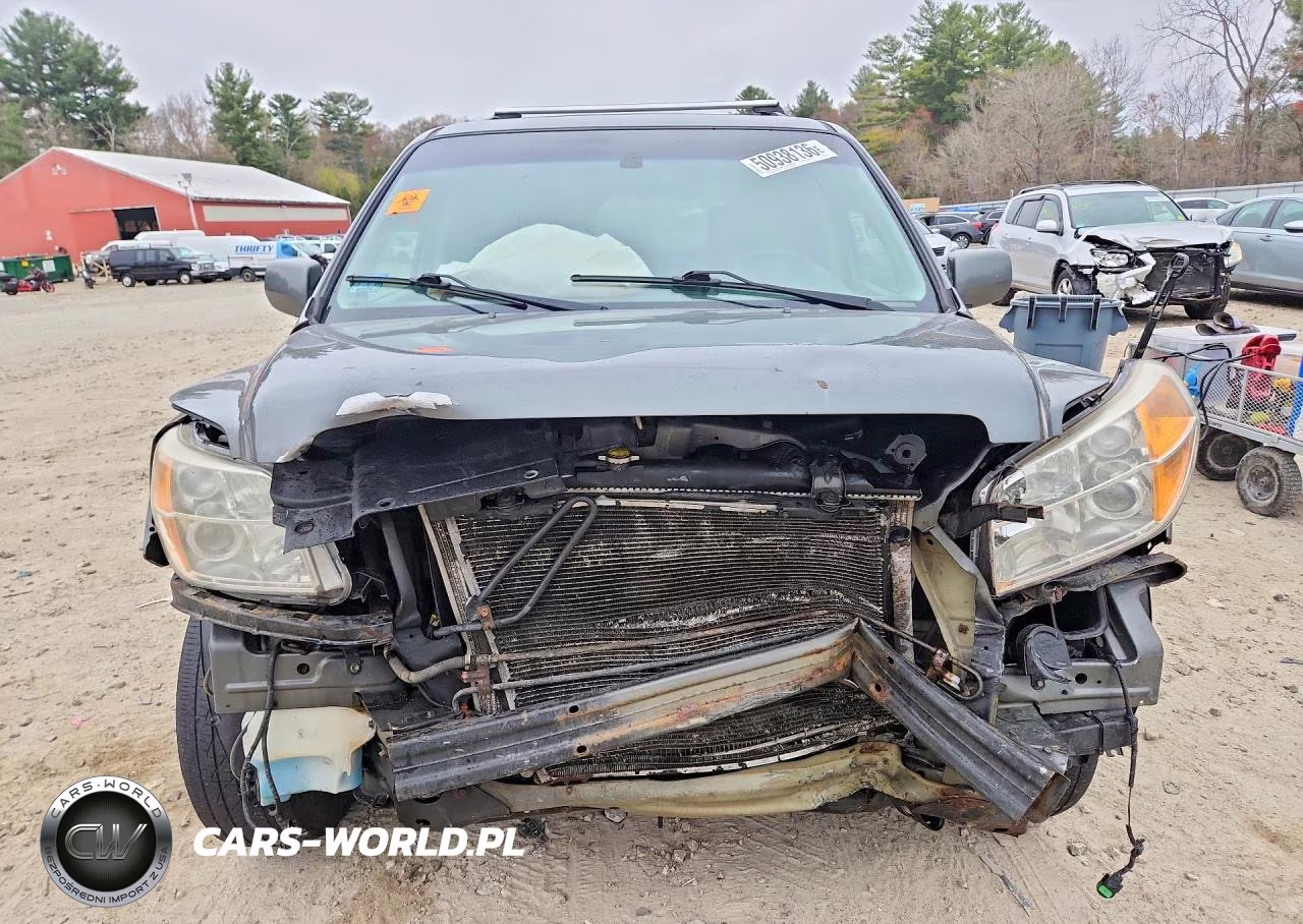2008 Honda Pilot Exl VIN:5FNYF18548B032079 - 5