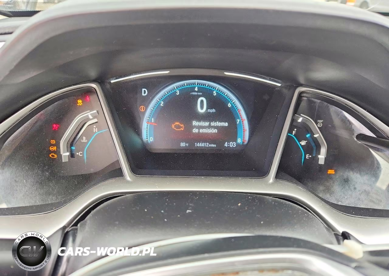 2017 Honda Civic Exl VIN:19XFC1F79HE005812 - 9