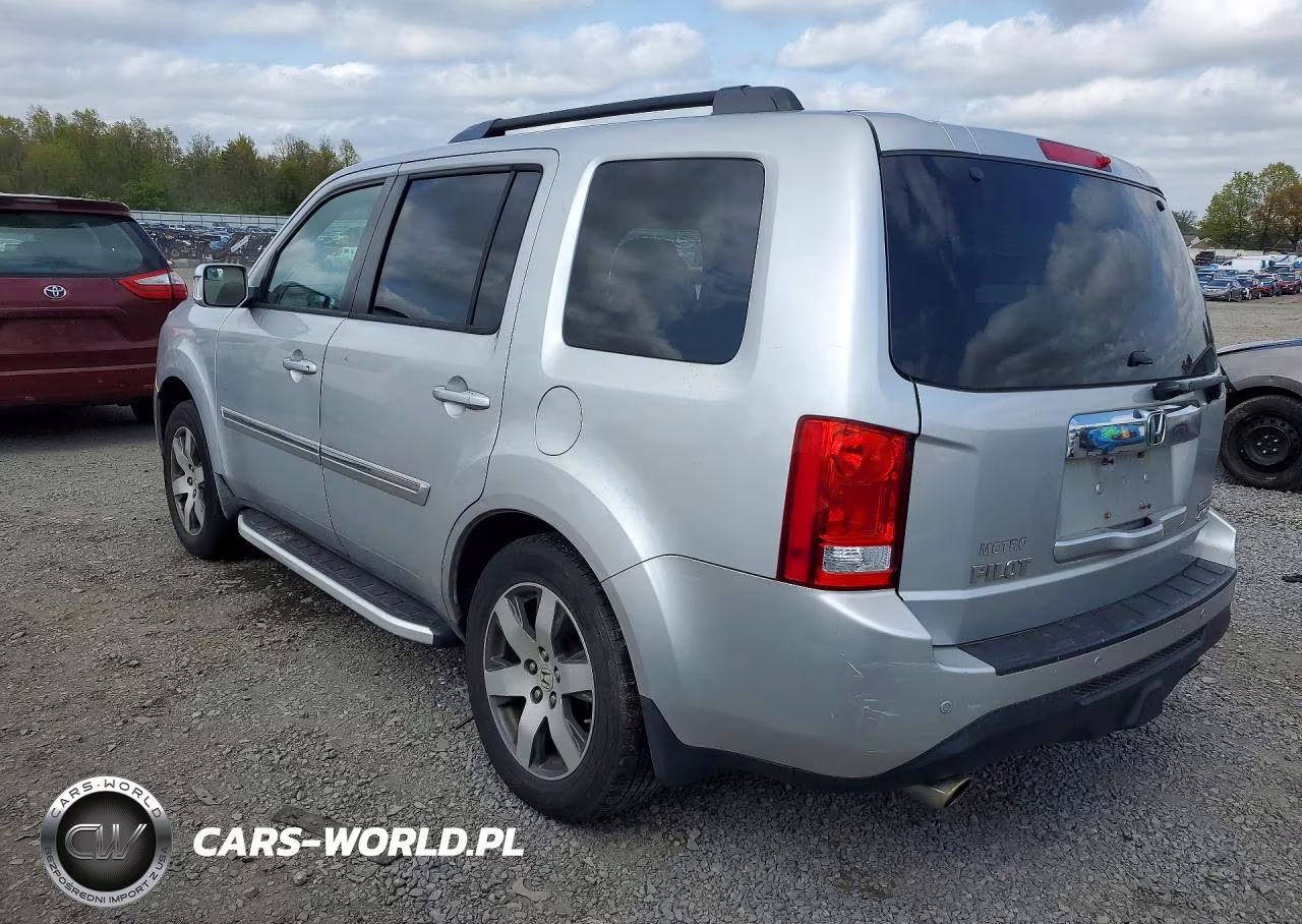 2012 Honda Pilot Touring VIN:5FNYF4H93CB052434 - 2