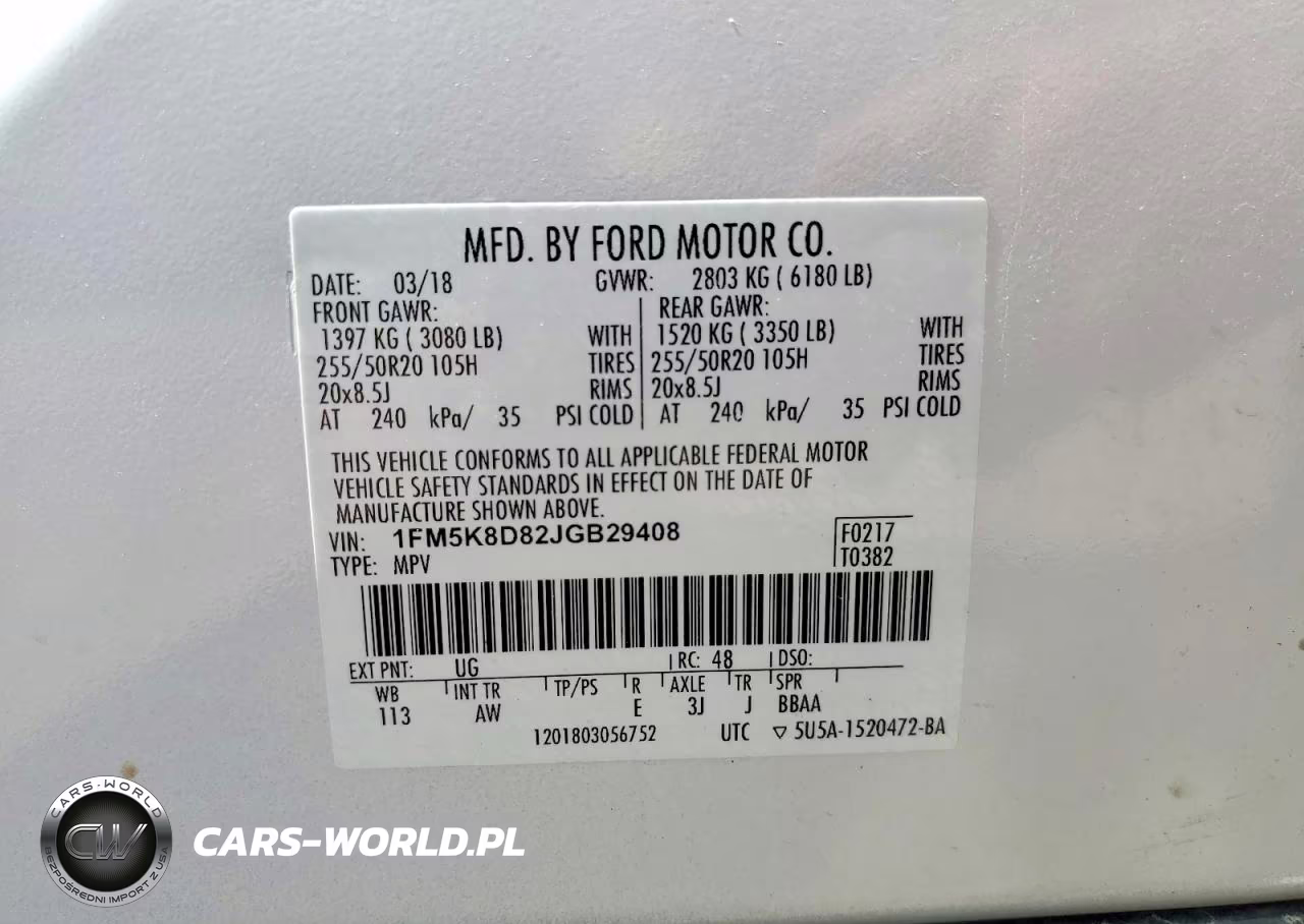 2018 Ford Explorer Xlt VIN:1FM5K8D82JGB29408 - 13