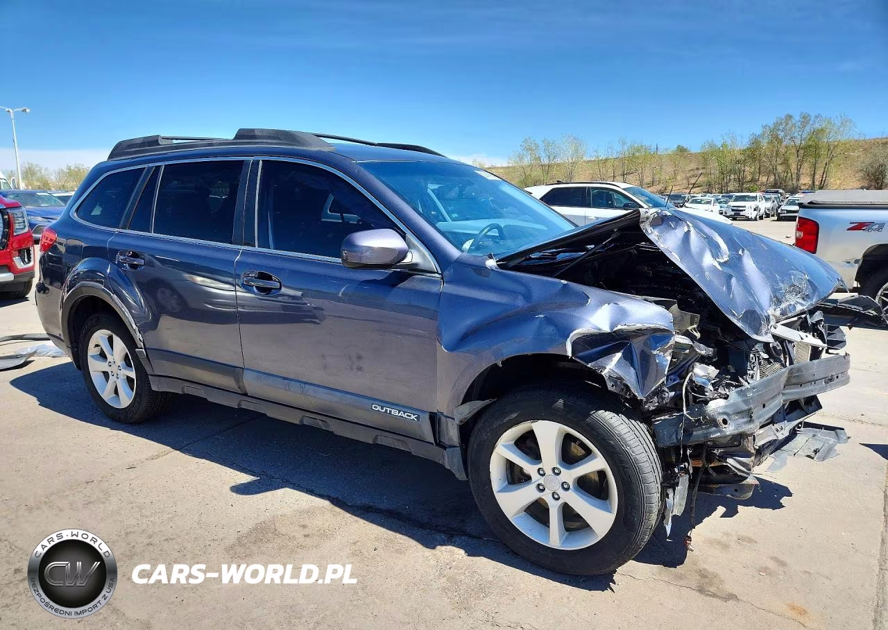 2014 Subaru Outback 2.5I Premium VIN:4S4BRBDC7E3200258 - 4