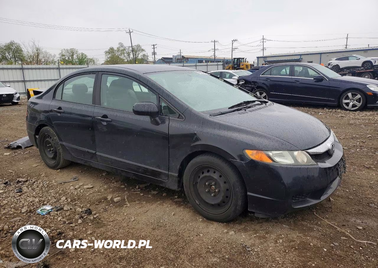 2010 Honda Civic Lx VIN:19XFA1F53AE002818 - 4
