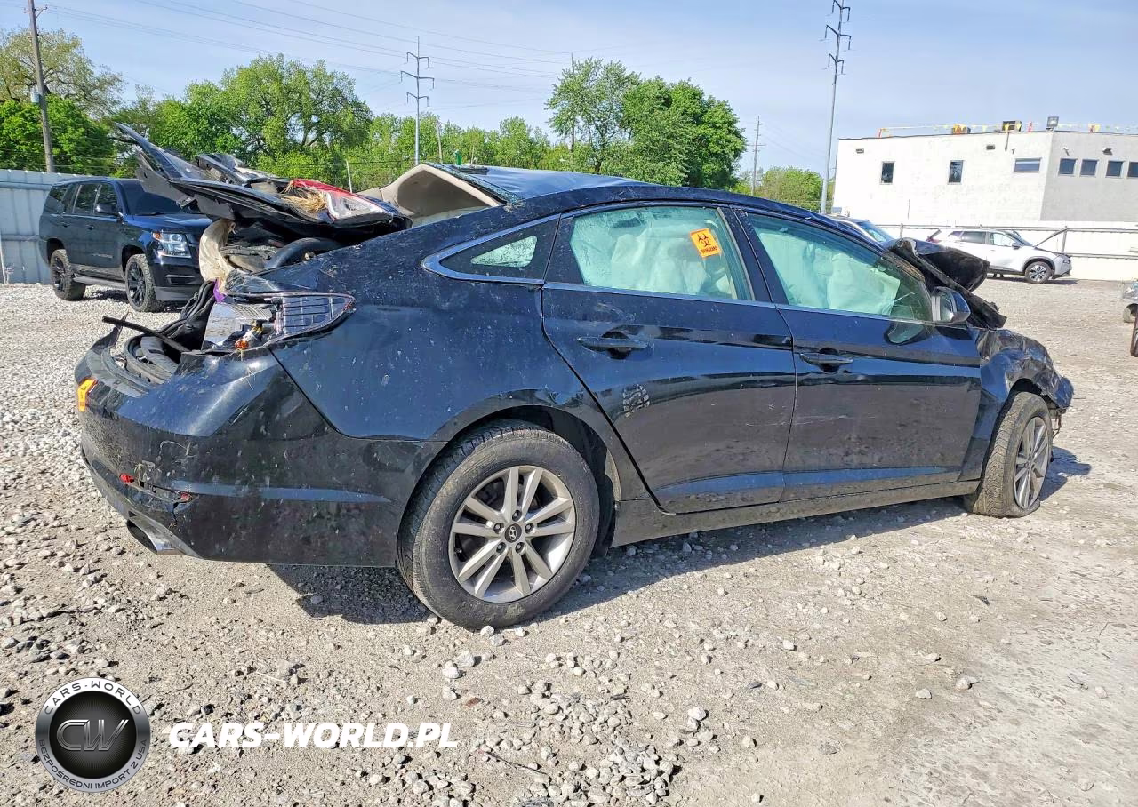 2016 Hyundai Sonata Se VIN:5NPE24AFXGH283904 - 3