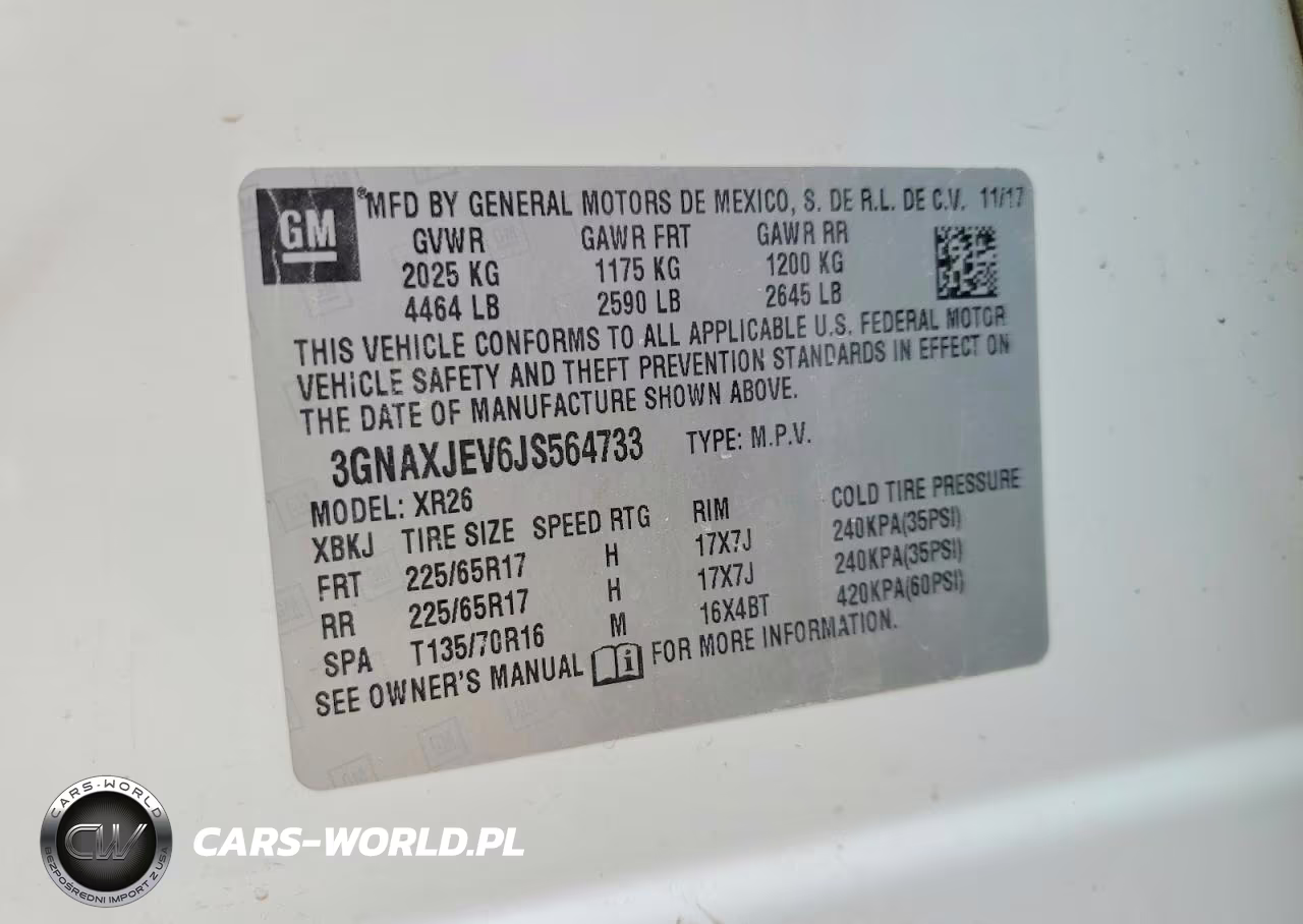 2018 Chevrolet Equinox Lt VIN:3GNAXJEV6JS564733 - 13