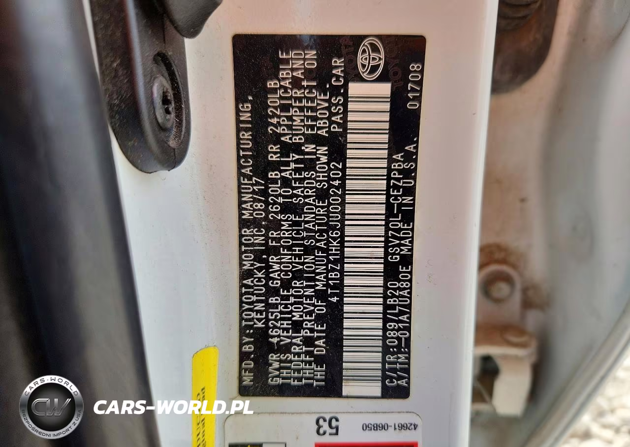 2018 Toyota Camry Xse V6 VIN:4T1BZ1HK6JU002402 - 12