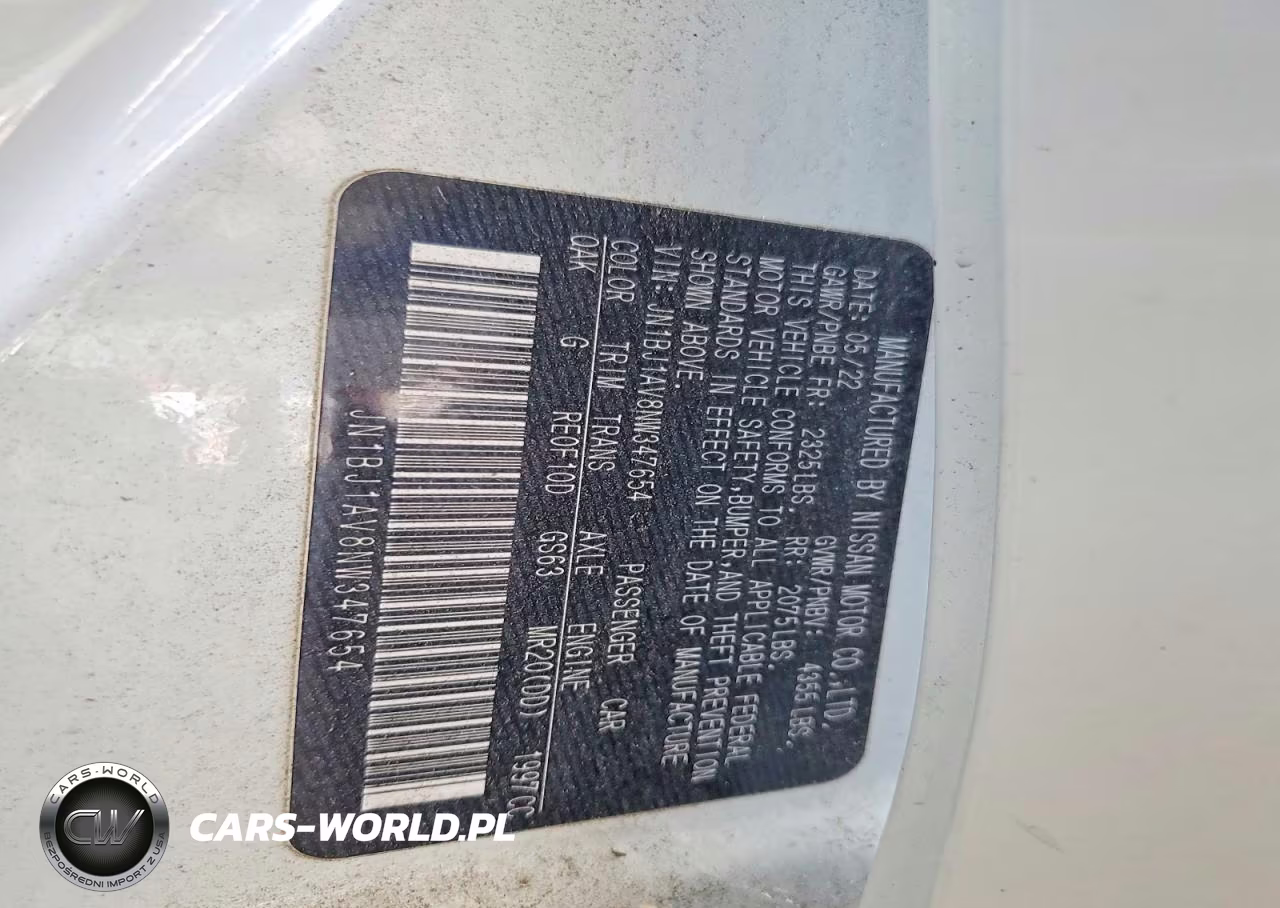 2022 Nissan Rogue Sport S VIN:JN1BJ1AV8NW347654 - 12