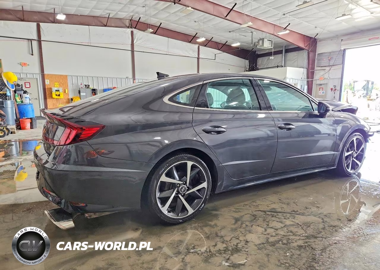 2022 Hyundai Sonata Sel Plus VIN:5NPEJ4J2XNH135636 - 3