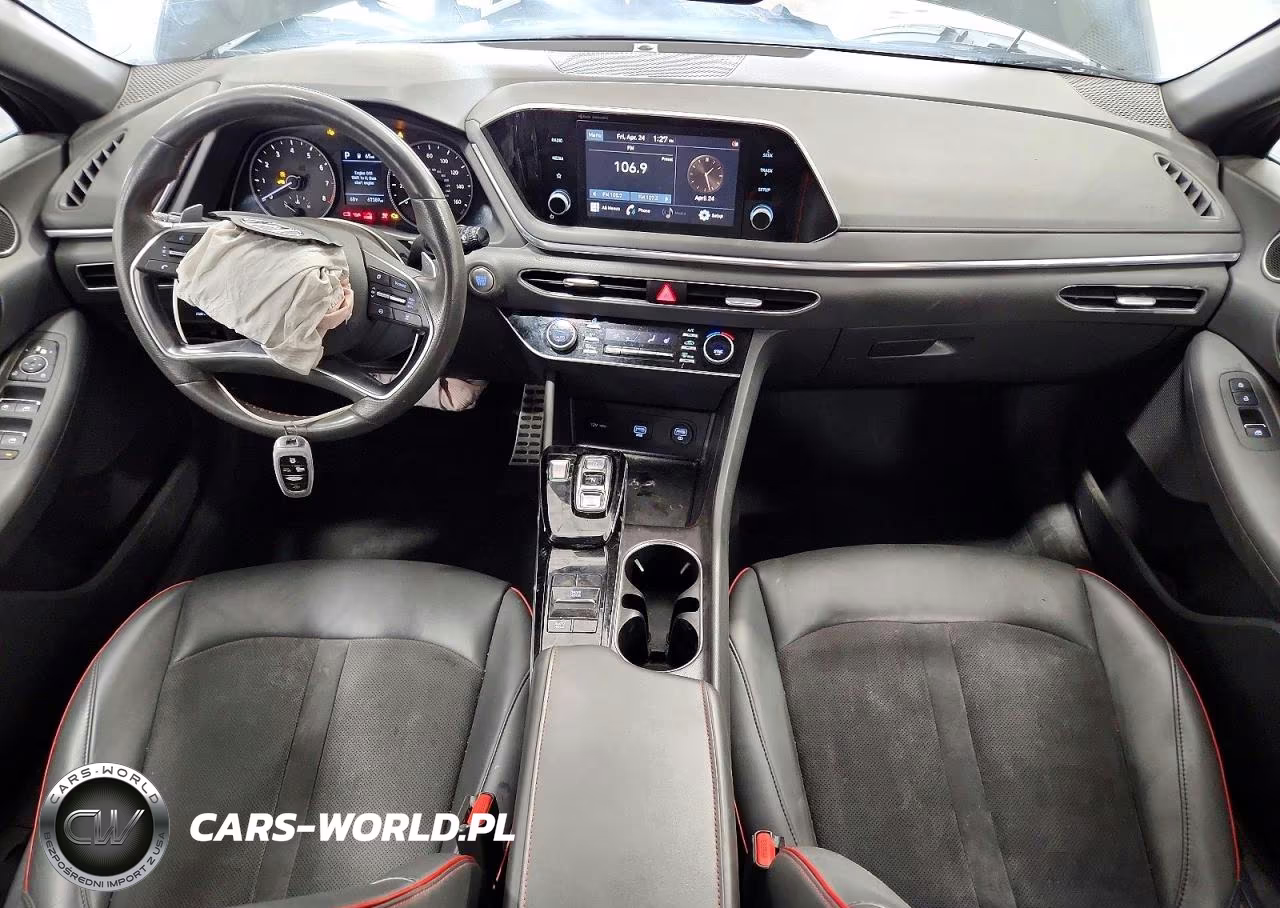 2022 Hyundai Sonata Sel Plus VIN:5NPEJ4J2XNH135636 - 8