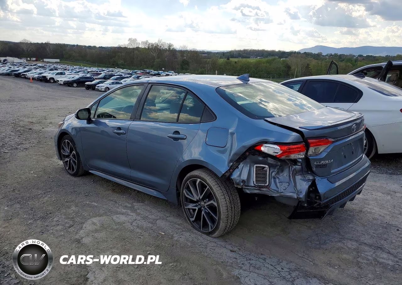 2020 Toyota Corolla Se VIN:JTDS4RCE9LJ034395 - 2
