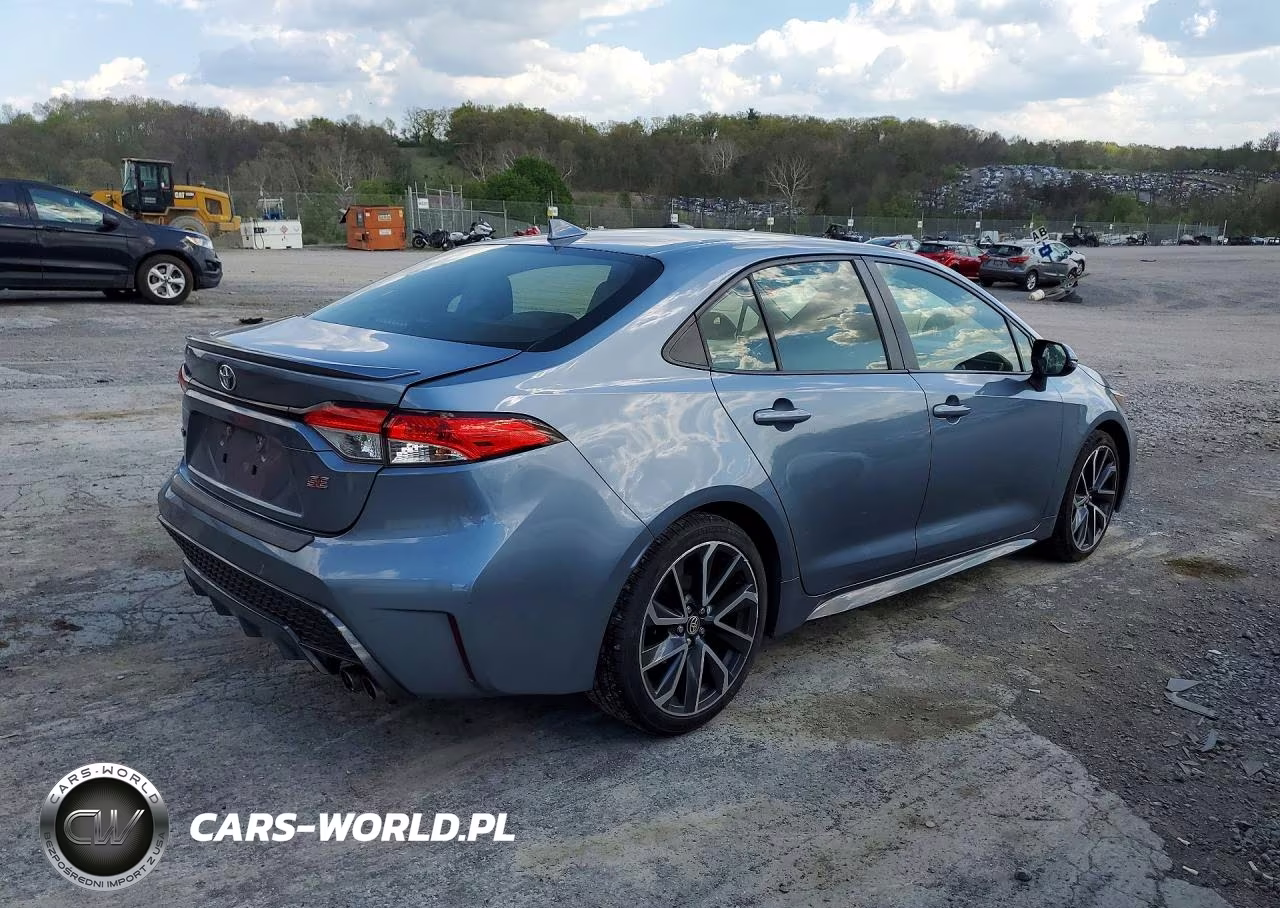 2020 Toyota Corolla Se VIN:JTDS4RCE9LJ034395 - 3