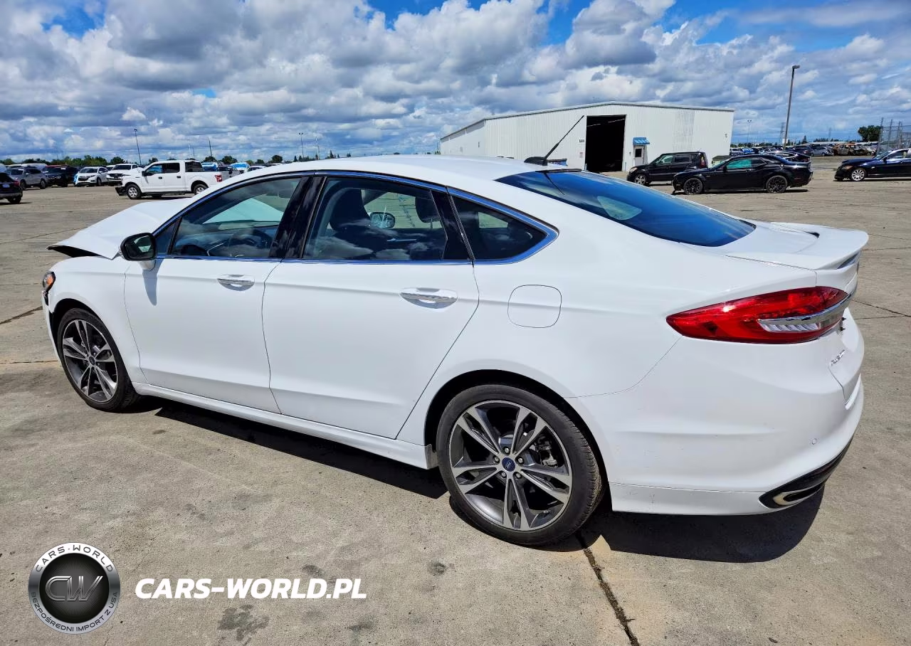 2018 Ford Fusion Titanium VIN:3FA6P0K99JR260891 - 2