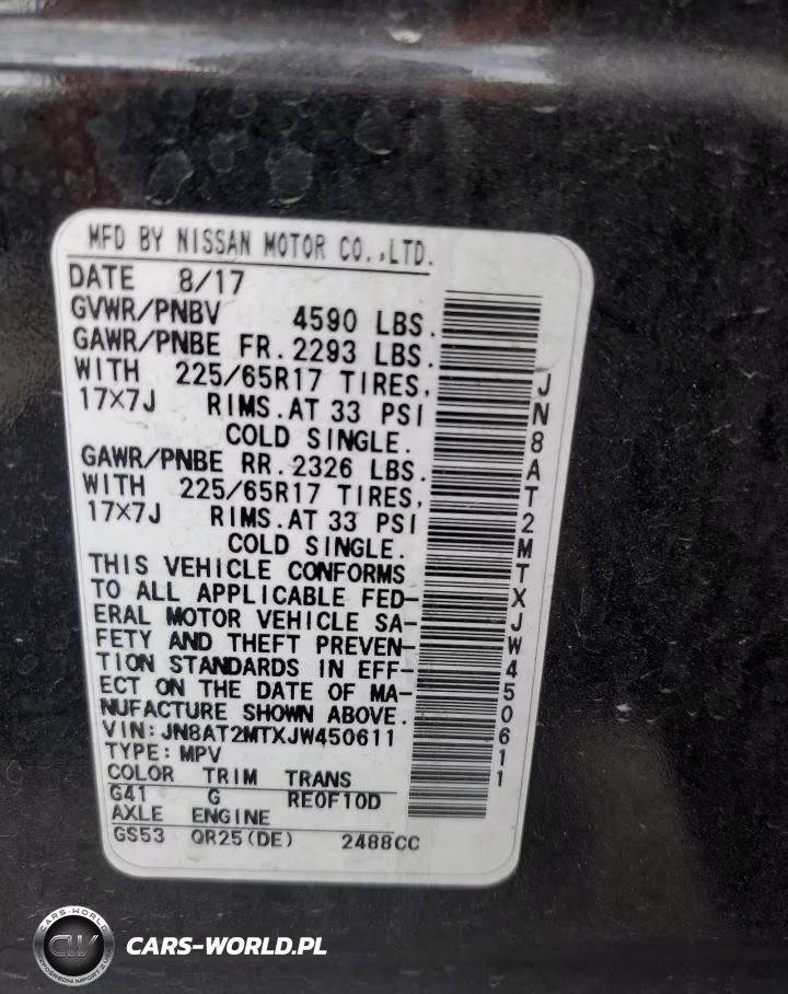 2018 Nissan Rogue S VIN:JN8AT2MTXJW450611 - 14