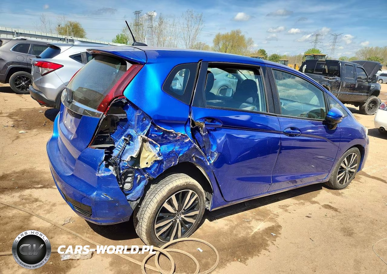 2019 Honda Fit Ex VIN:3HGGK5H89KM741524 - 3