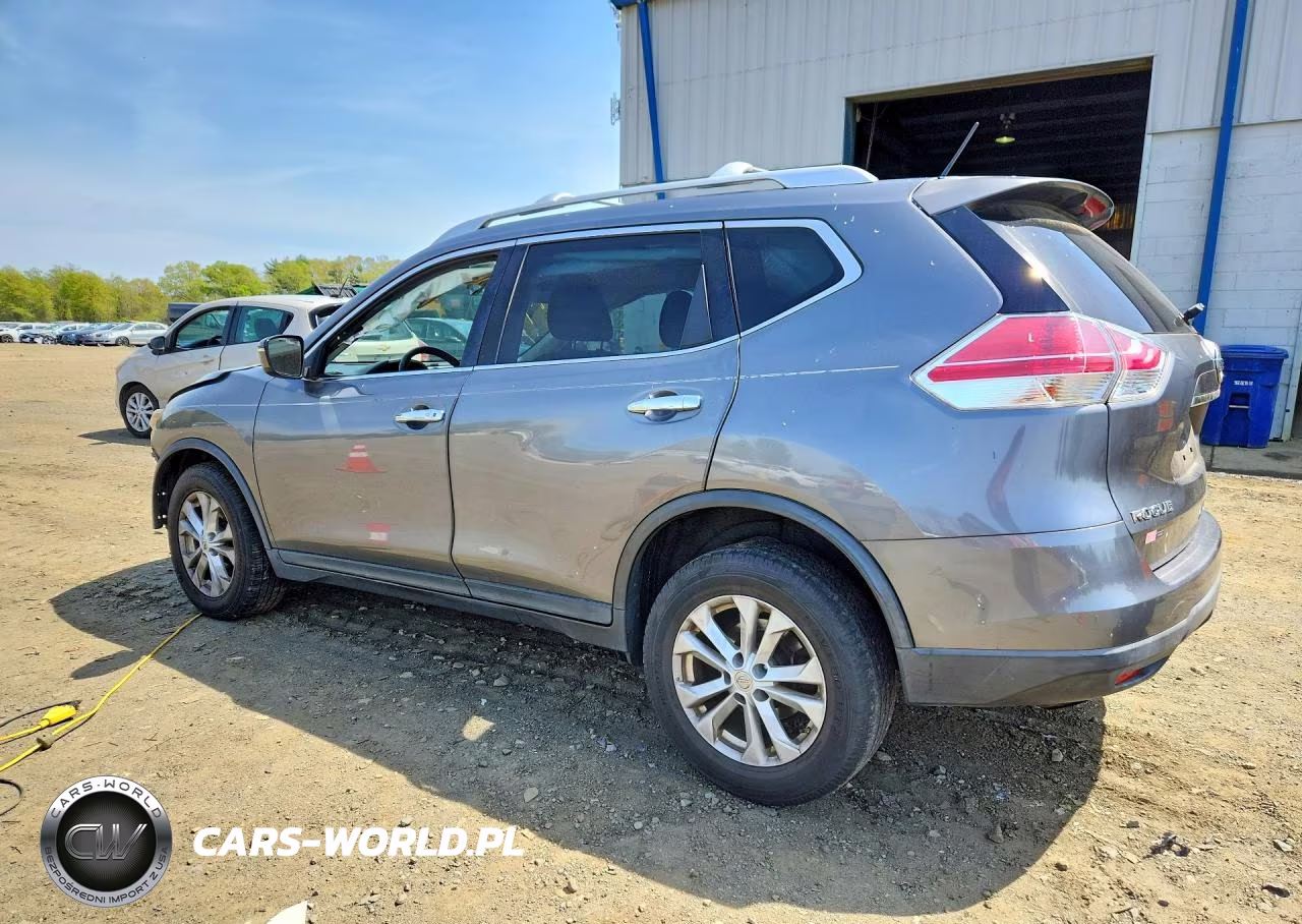 2015 Nissan Rogue Sv VIN:KNMAT2MVXFP520672 - 2