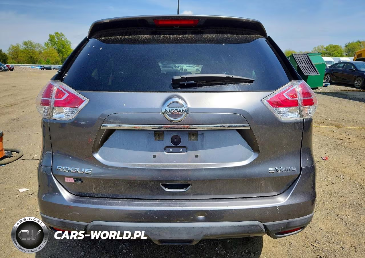 2015 Nissan Rogue Sv VIN:KNMAT2MVXFP520672 - 6