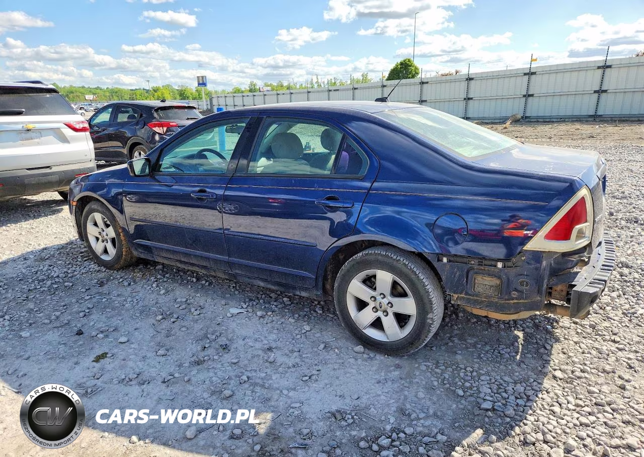 2007 Ford Fusion Se VIN:3FAHP07177R259968 - 2