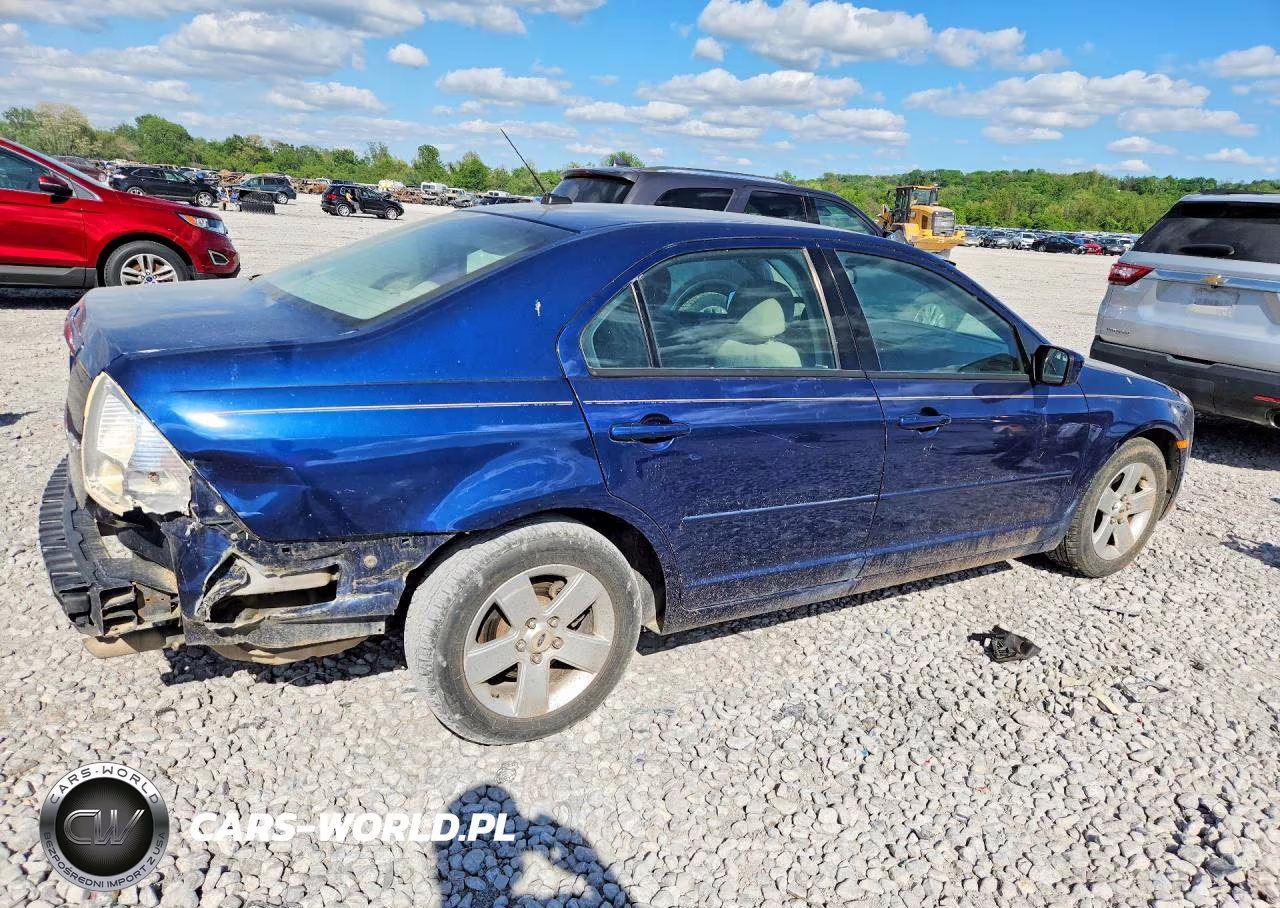 2007 Ford Fusion Se VIN:3FAHP07177R259968 - 3