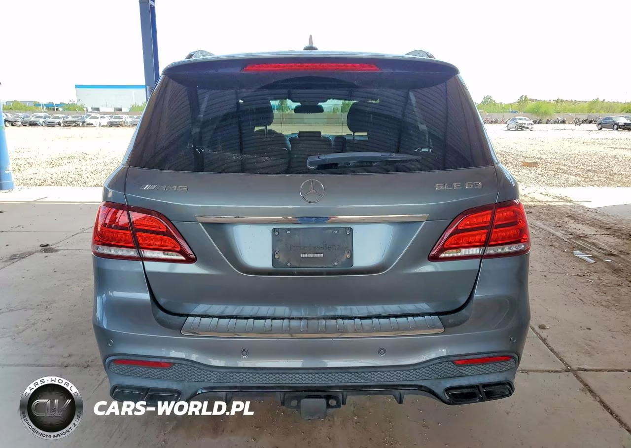 2017 Mercedes-Benz Gle 63 Amg 4Matic VIN:4JGDA7EB2HA886700 - 6