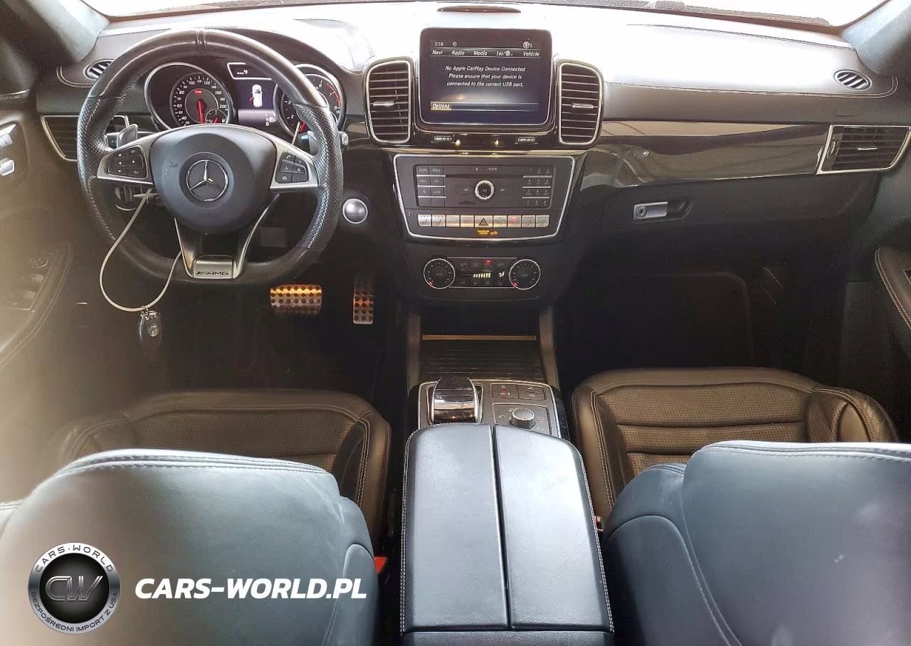 2017 Mercedes-Benz Gle 63 Amg 4Matic VIN:4JGDA7EB2HA886700 - 8