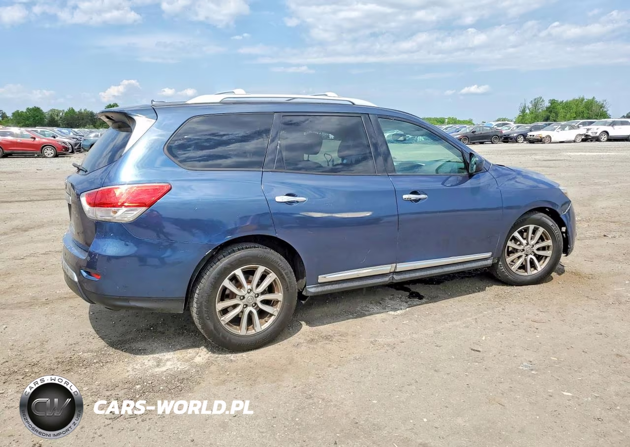 2014 Nissan Pathfinder S VIN:5N1AR2MM7EC696795 - 3