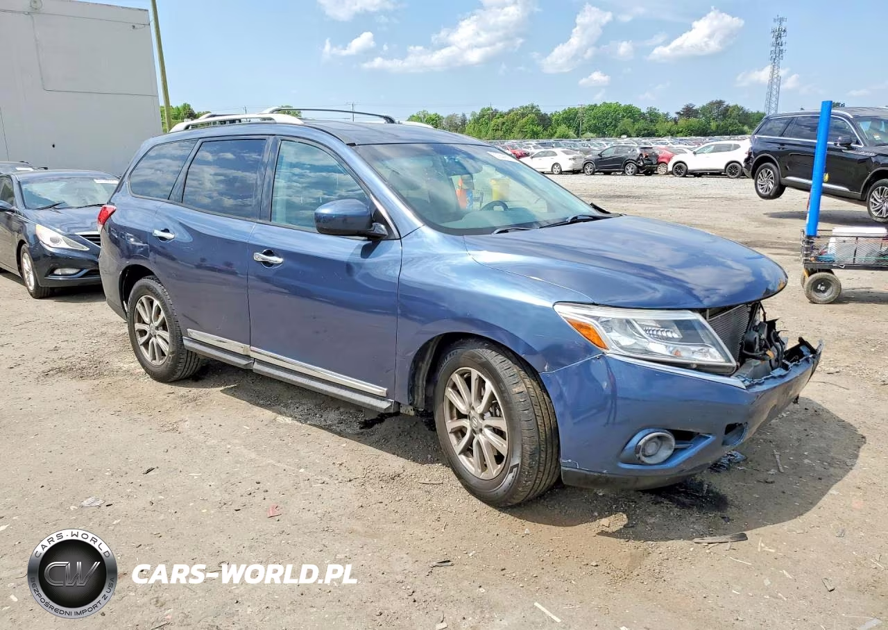 2014 Nissan Pathfinder S VIN:5N1AR2MM7EC696795 - 4