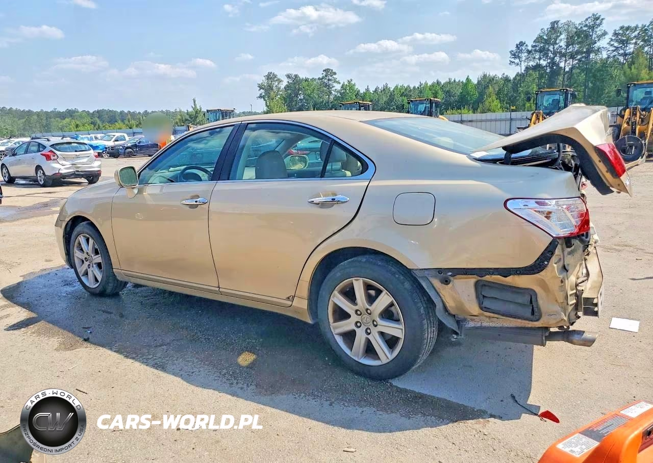 2007 Lexus Es 350 VIN:JTHBJ46GX72136277 - 2