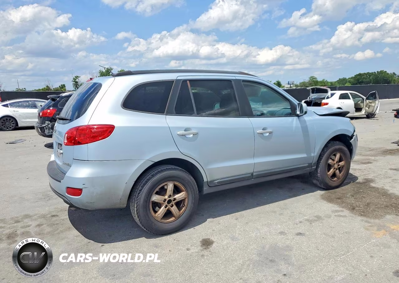 2008 Hyundai Santa Fe Gls VIN:5NMSG13D18H145813 - 3