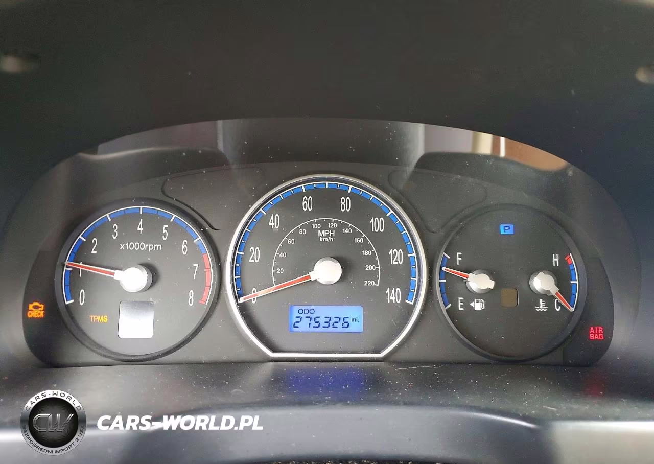 2008 Hyundai Santa Fe Gls VIN:5NMSG13D18H145813 - 9
