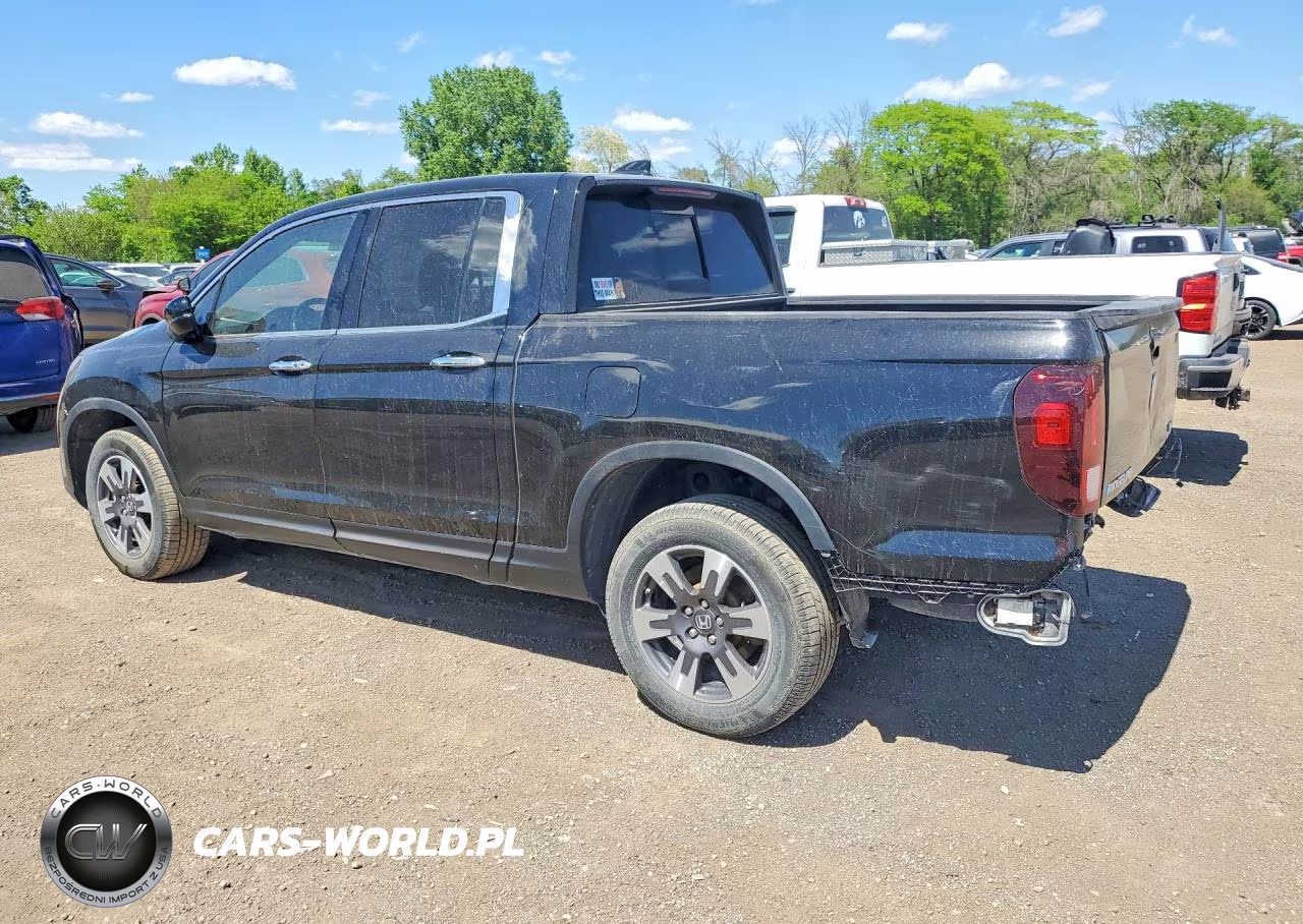 2018 Honda Ridgeline Rtl VIN:5FPYK3F72JB009361 - 2