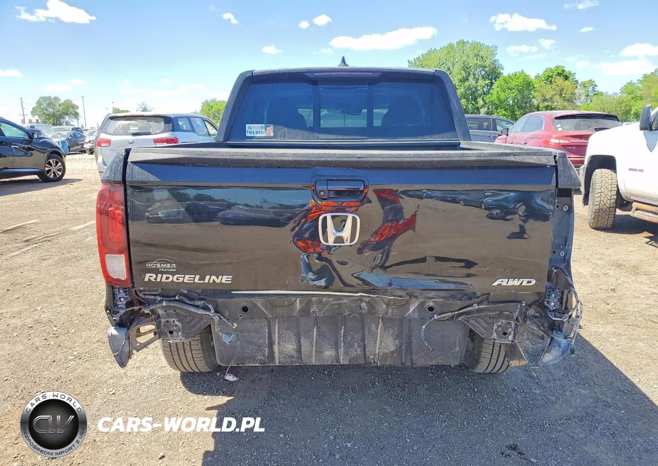 2018 Honda Ridgeline Rtl VIN:5FPYK3F72JB009361 - 6
