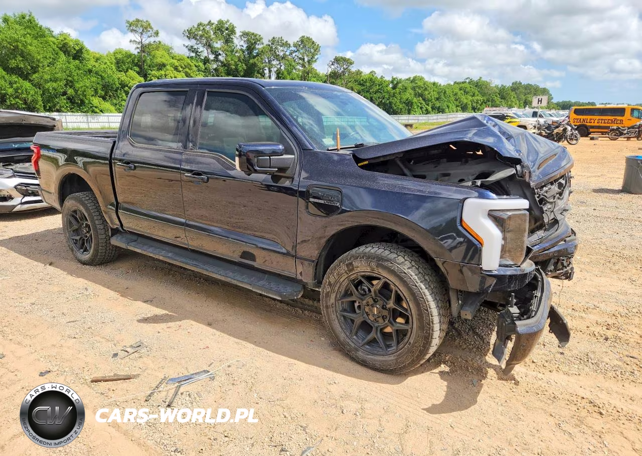 2023 Ford F150 Lightning Pro VIN:1FT6W1EV8PWG04700 - 4