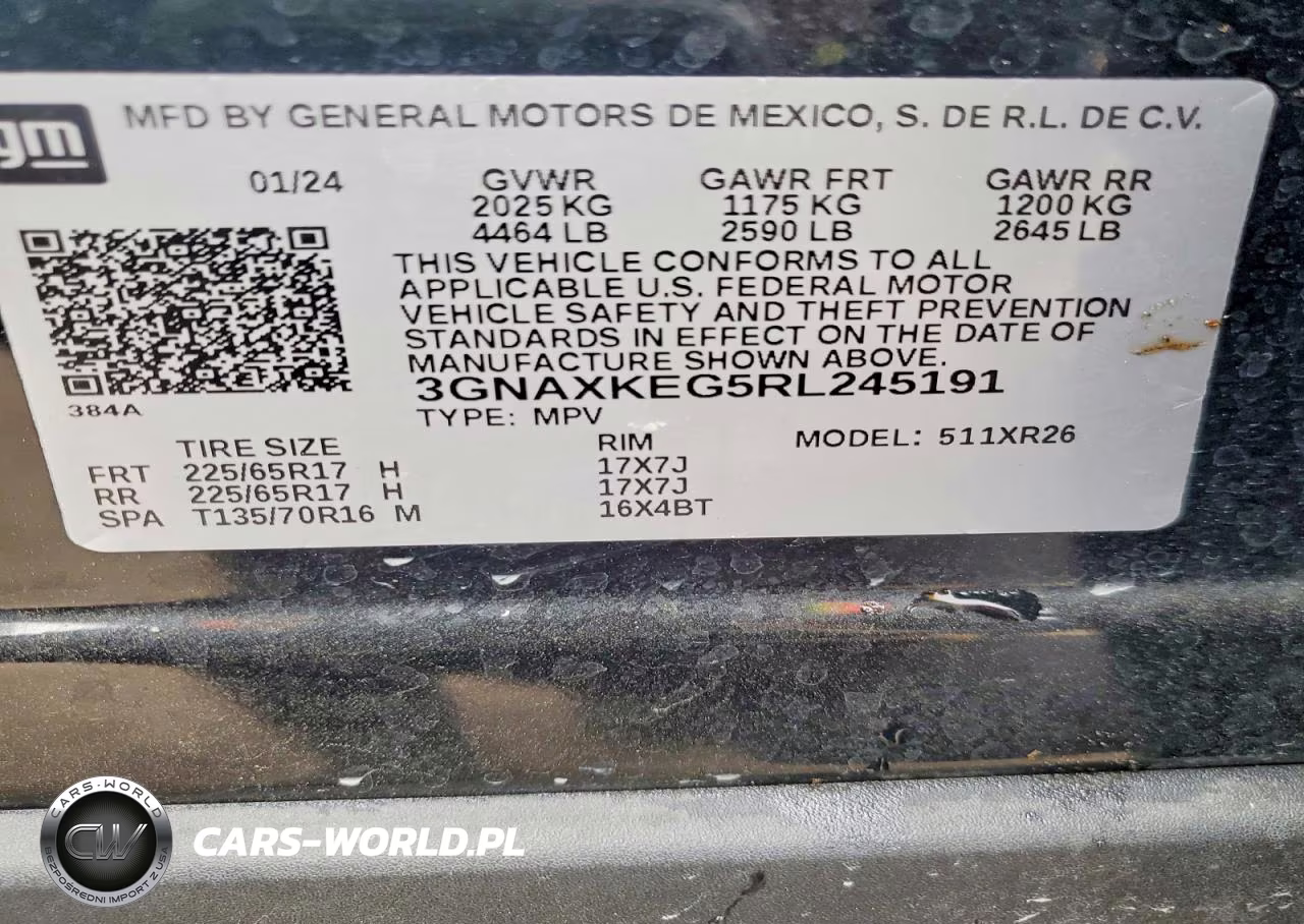 2024 Chevrolet Equinox Lt VIN:3GNAXKEG5RL245191 - 14