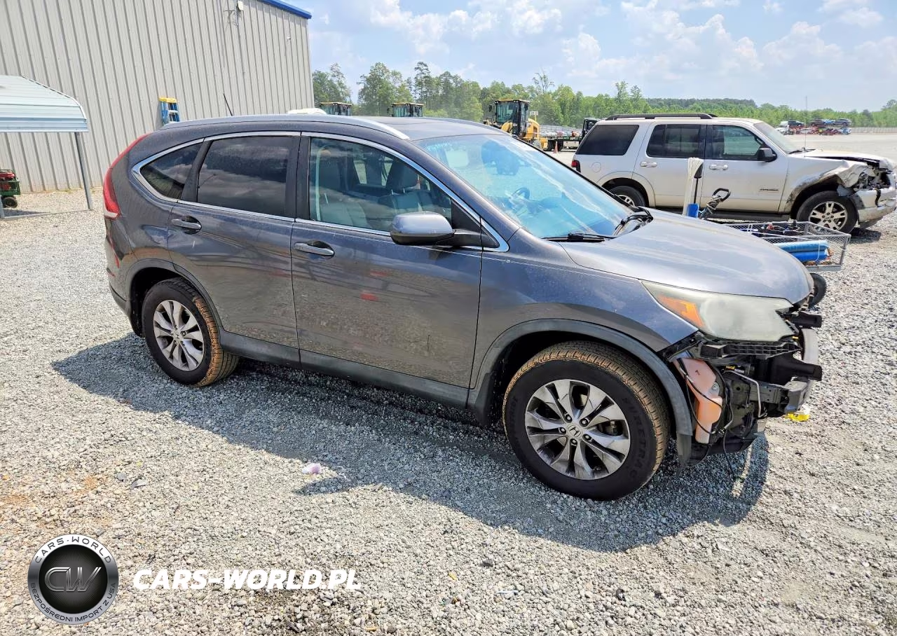 2013 Honda Cr-V Exl VIN:2HKRM4H71DH666636 - 4