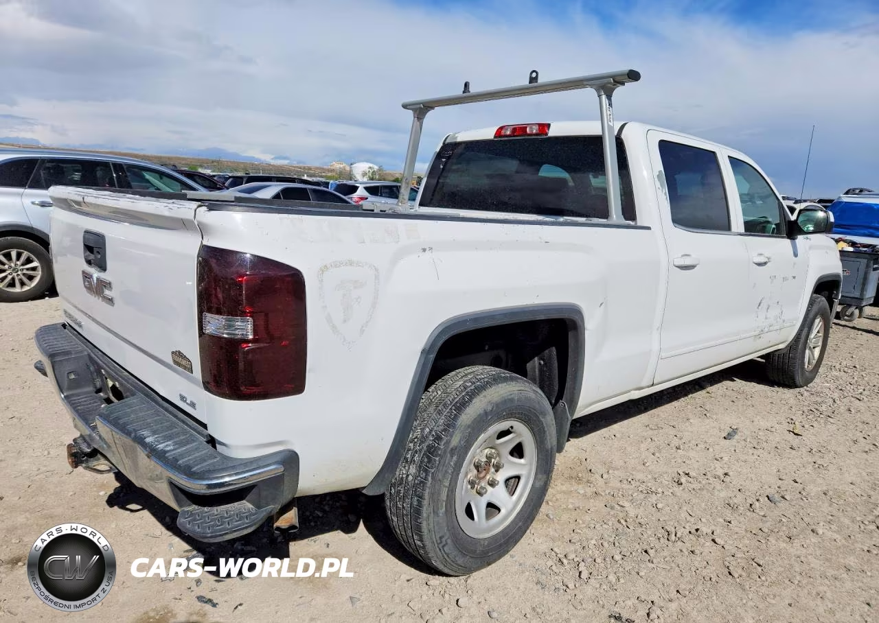 2014 GMC Sierra K1500 Sle VIN:3GTU2UEC1EG217985 - 3