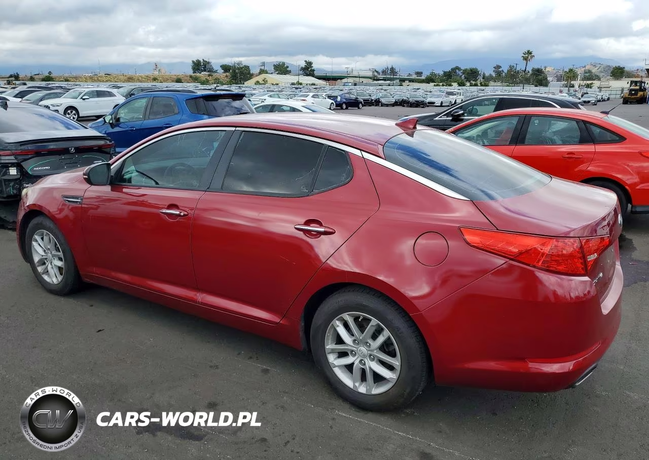 2013 Kia Optima Lx VIN:5XXGM4A77DG166901 - 2