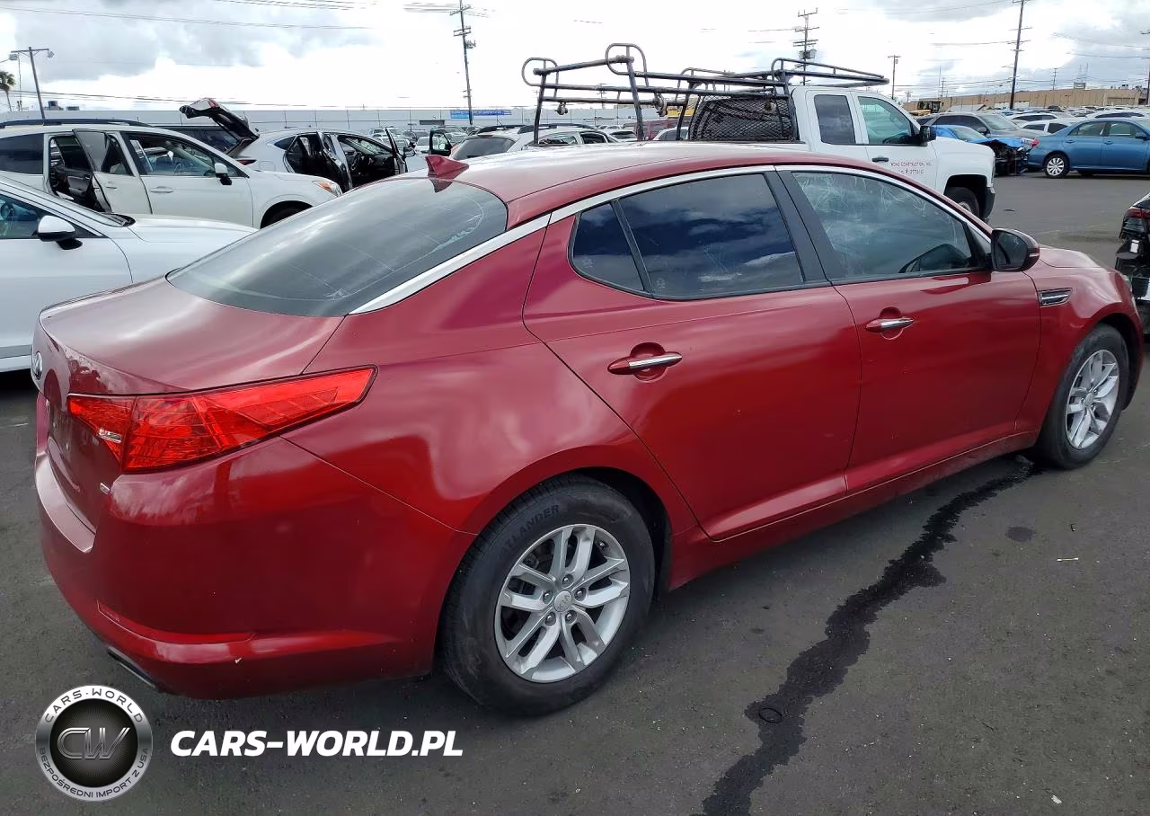 2013 Kia Optima Lx VIN:5XXGM4A77DG166901 - 3
